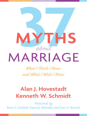 cover image of Thirty-Seven Myths about Marriage